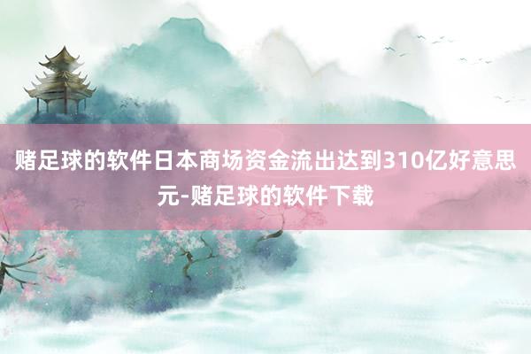 赌足球的软件日本商场资金流出达到310亿好意思元-赌足球的软件下载