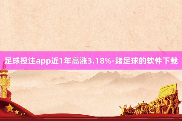 足球投注app近1年高涨3.18%-赌足球的软件下载