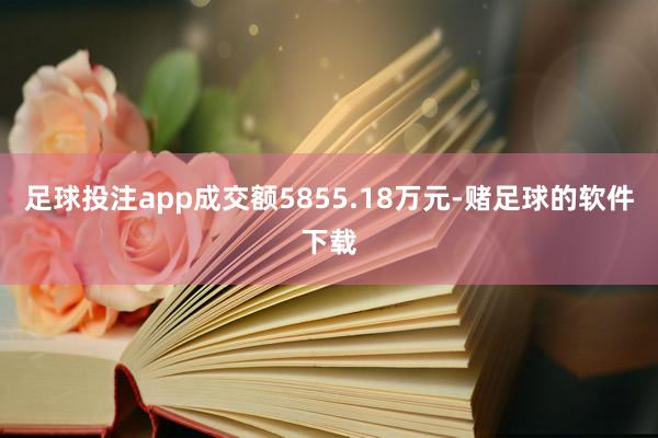 足球投注app成交额5855.18万元-赌足球的软件下载